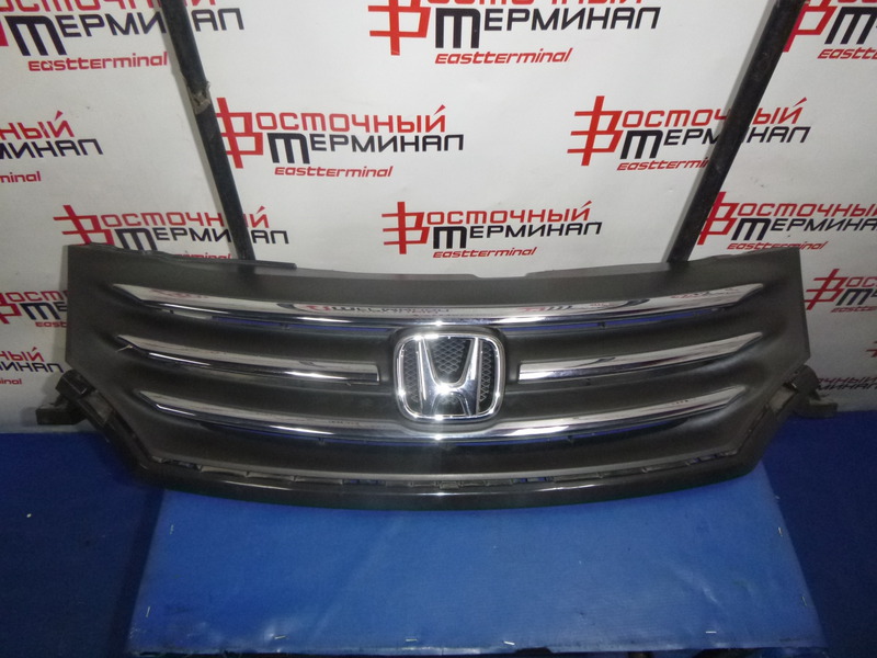 Как снять решетку радиатора хонда фрид